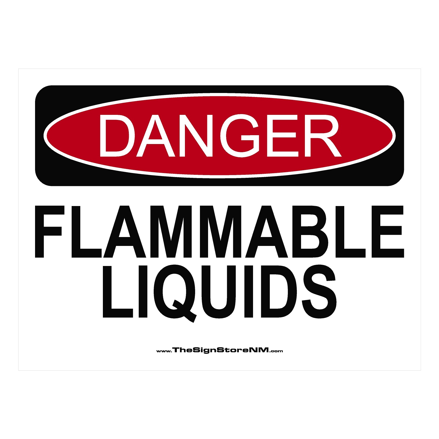 Danger Flammable Liquids Sign The Sign Store NM
