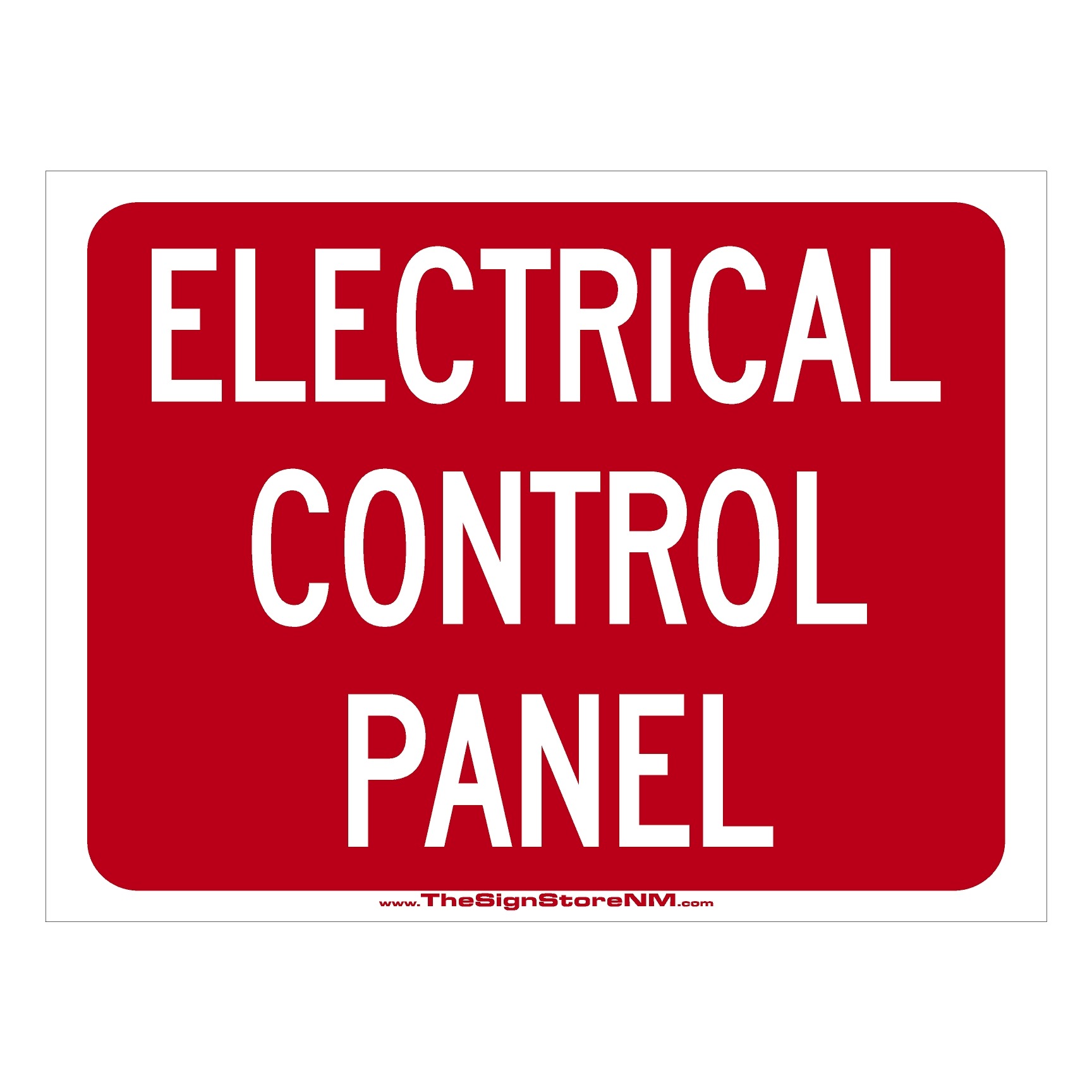Electrical Control Panel Sign The Sign Store NM