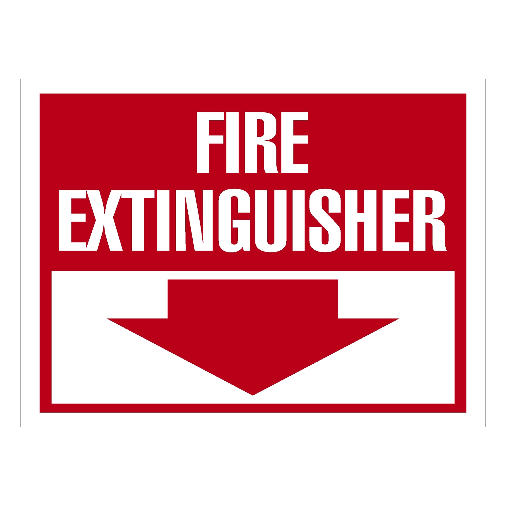 Fire Extinguisher Indicator Sign The Sign Store NM