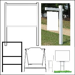 Real Estate Frames/Stakes